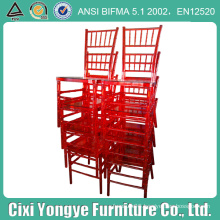 Stacking Resin Plastic Chaivari Tiffany Chair for Party